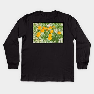 Poppies Kids Long Sleeve T-Shirt